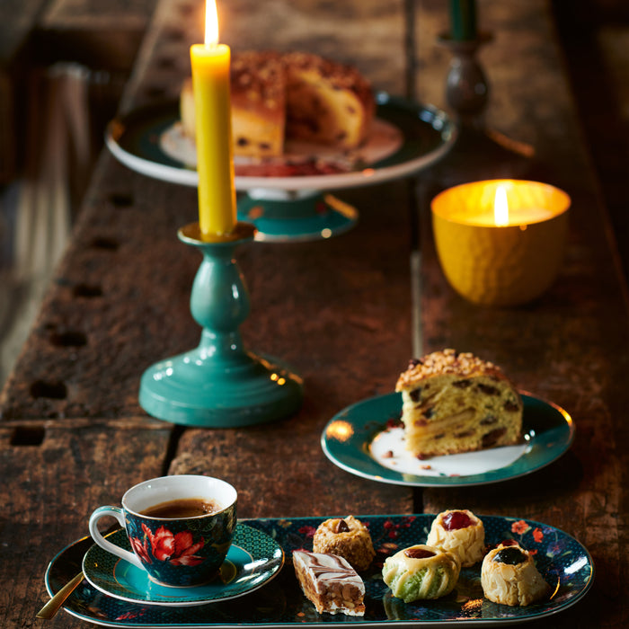 Pip Studio Winter Wonderland Espresso Kop & Schotel 2 st. - 0,12 L