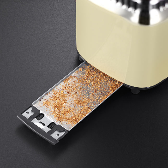 Russell Hobbs Retro Vintage Cream Broodrooster