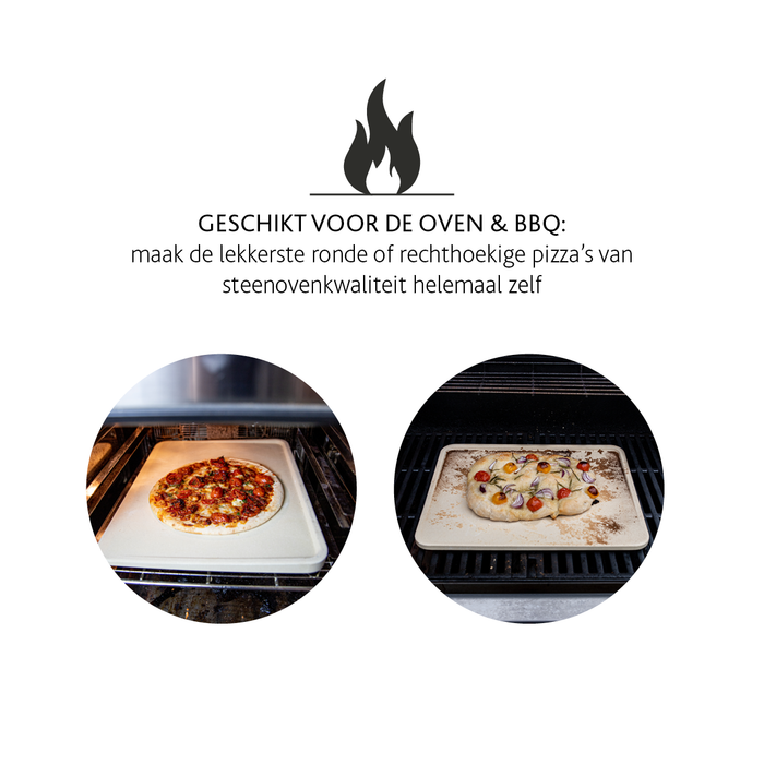 Boska - Pizza Stone Deluxe Rectangle