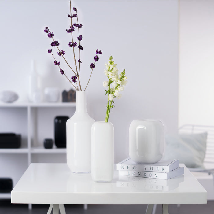 Leonardo Milano Vaas 39 cm - Wit