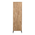 WOOOD New Gravure Hoge Opbergkast B 60 cm - Eiken - Naturel
