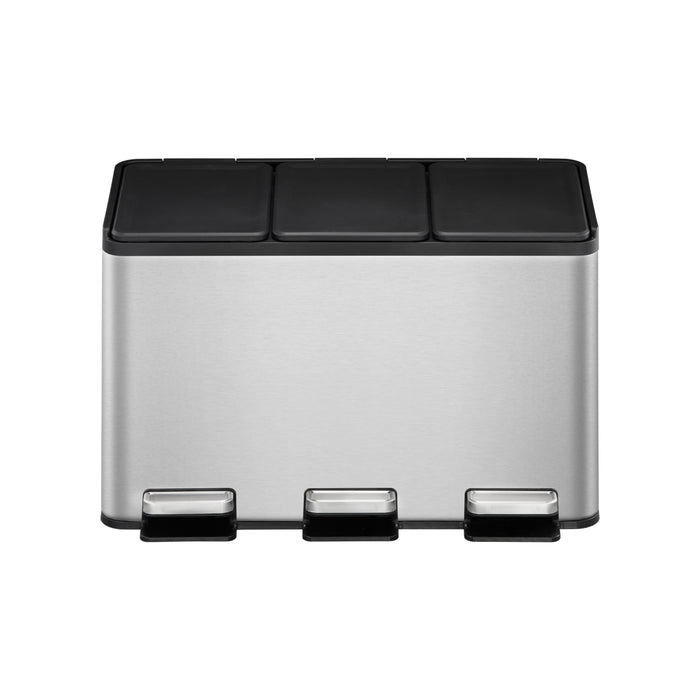 EKO Essential Recycler Pedaalemmer 30 Liter (3x10L) - RVS