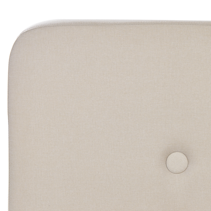 Beliani-RENNES -Bed met opbergruimte-Beige-140 x 200 cm-Polyester