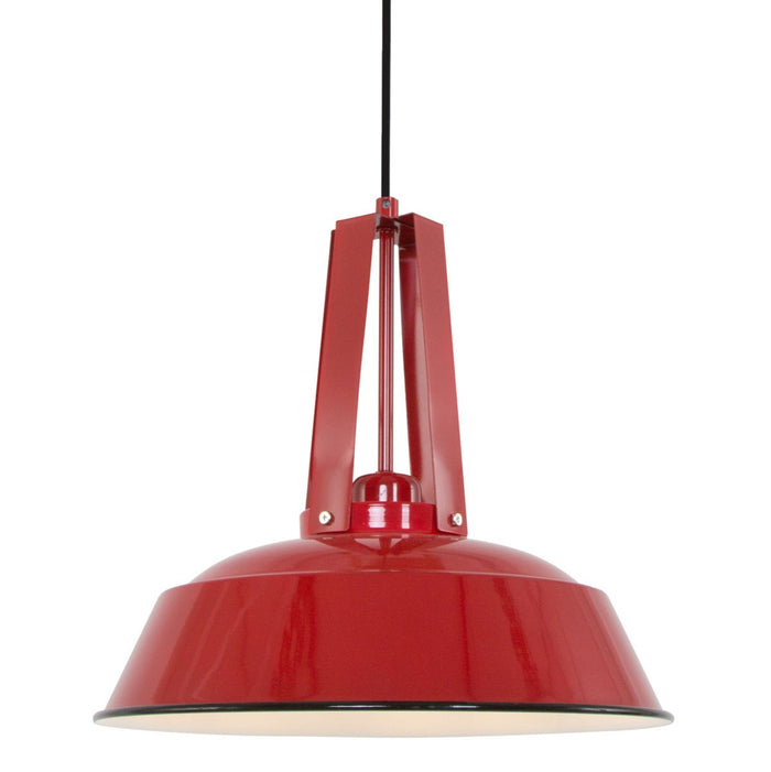 Mexlite - hanglamp - Eden - rood - metaal - Ø 42cm - E27 - 7704RO