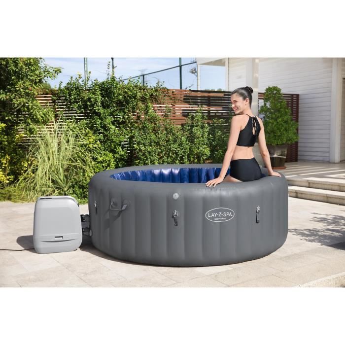 BESTWAY Opblaasbare Spa Lay-Z-Spa Santorini - 5 tot 7 personen