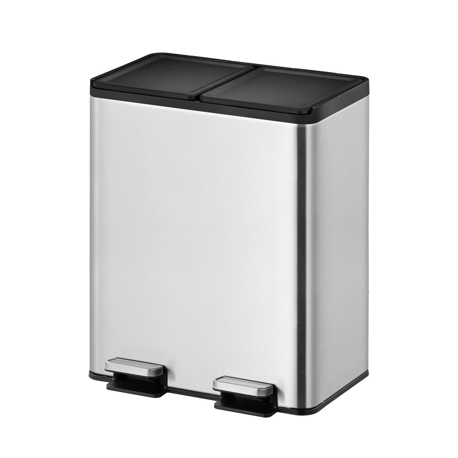 EKO Essential Recycler Pedaalemmer 40 Liter (20+20L) - RVS