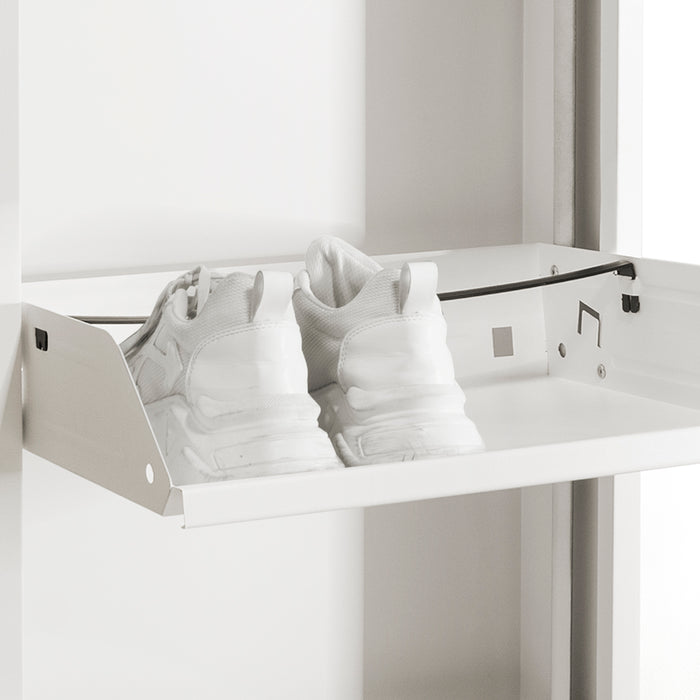 Gorillz Paw Fire - Schoenenrek – Schoenenkast Metaal - Wit