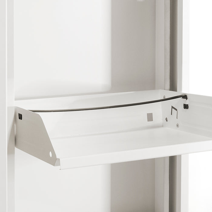 Gorillz Paw Fire - Schoenenrek – Schoenenkast Metaal - Wit