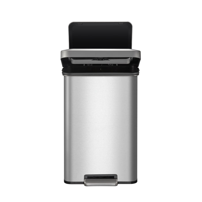 EKO Pedaalemmer Cozy 45 L matzilverkleurig