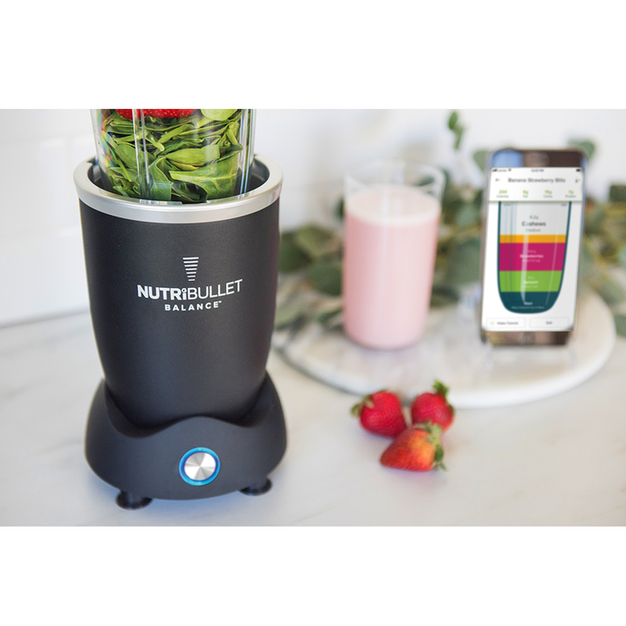 NutriBullet Balance 1200 Series - Blender - 9-delig - Zwart