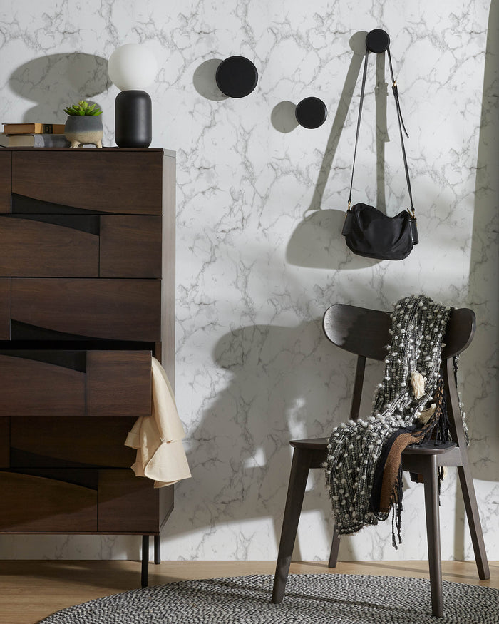 Kave Home - Set van 3 Nadua hangers in massief hout met een