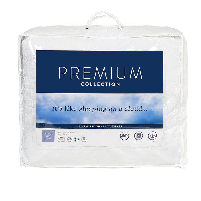 Beliani - AIZKORRI - Matrasbeschermer - Wit 90 x 200 cm - Microvezels