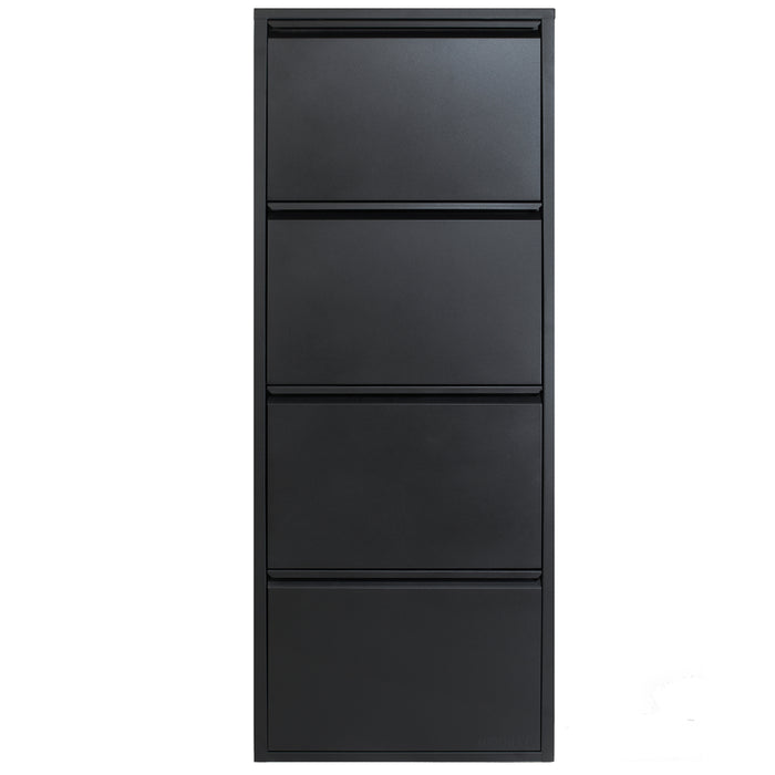 Gorillz Paw Fire - Schoenenrek – Schoenenkast Metaal - Zwart