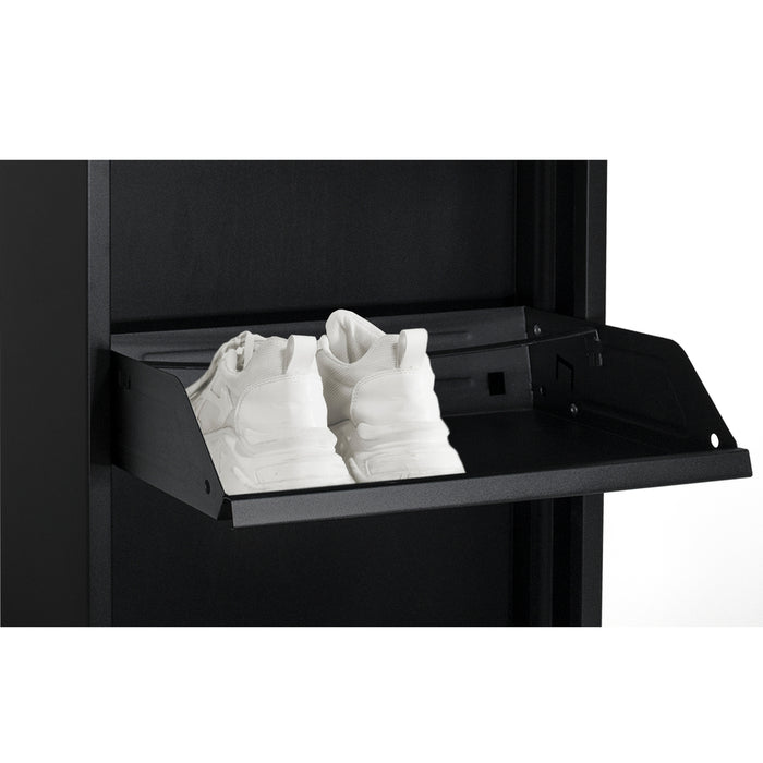 Gorillz Paw Fire - Schoenenrek – Schoenenkast Metaal - Zwart