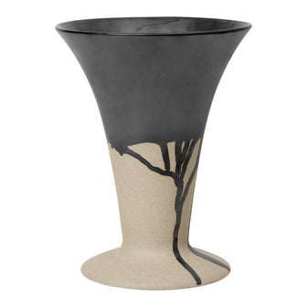 Ferm Living Flores Vaas - Sand/Black