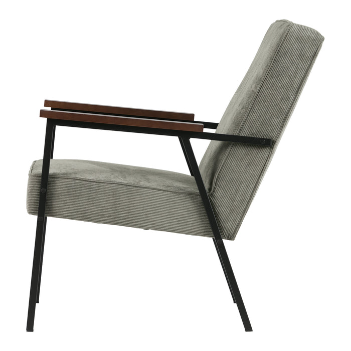 WOOOD Sally Fauteuil - Verweerd groen
