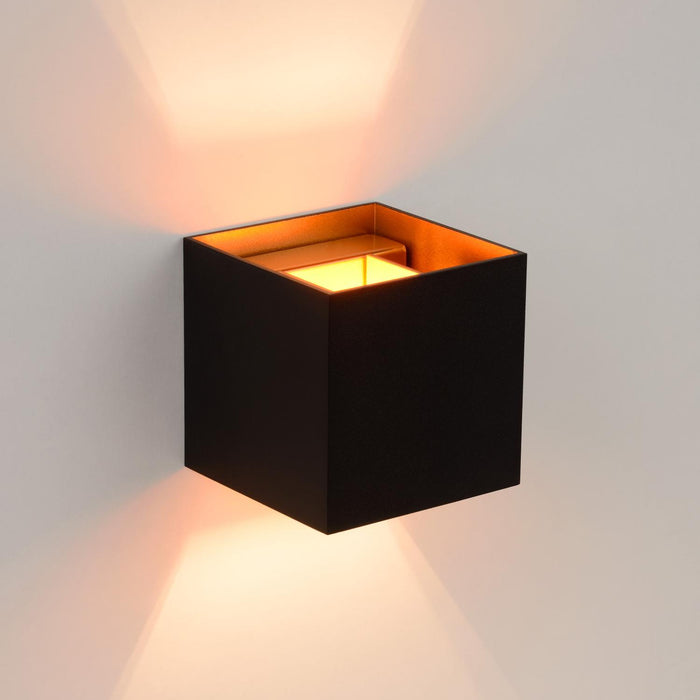 Lucide XIO Wandlamp - Zwart