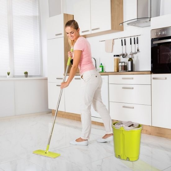 Molly's Marvelous Vlakmop groen