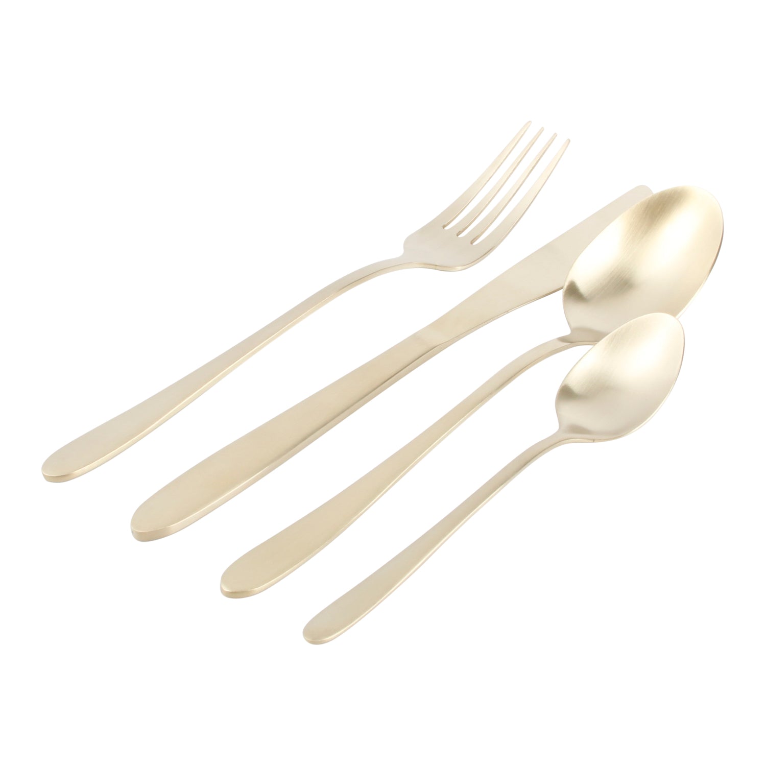 Ona Slim Bestekset 24-delig - Champagne