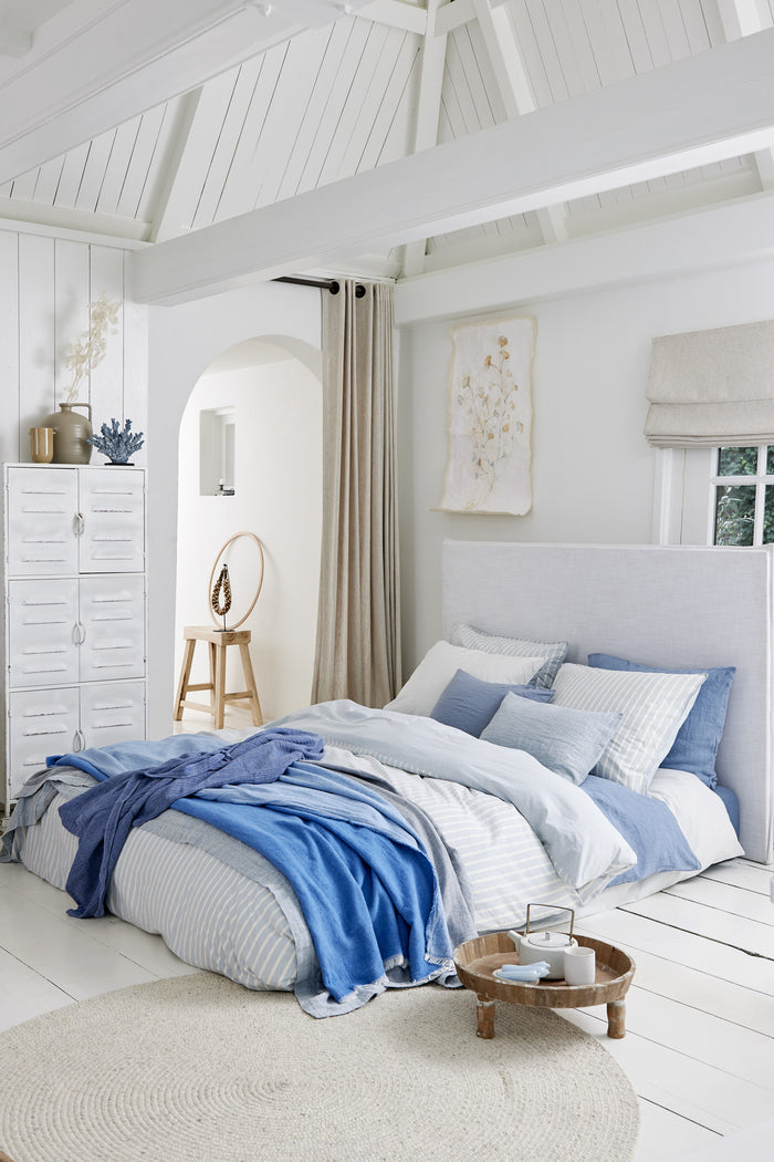 Vandyck Dekbedovertrek PURE 43 Blue 200x220 cm (katoen)