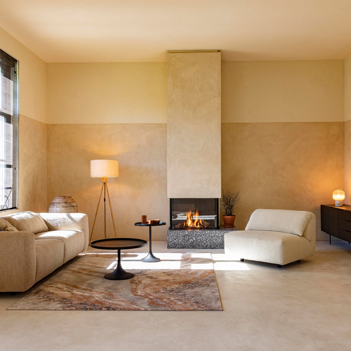 Zuiver Solar Vloerkleed 200 x 290 cm - Terra/Grijs