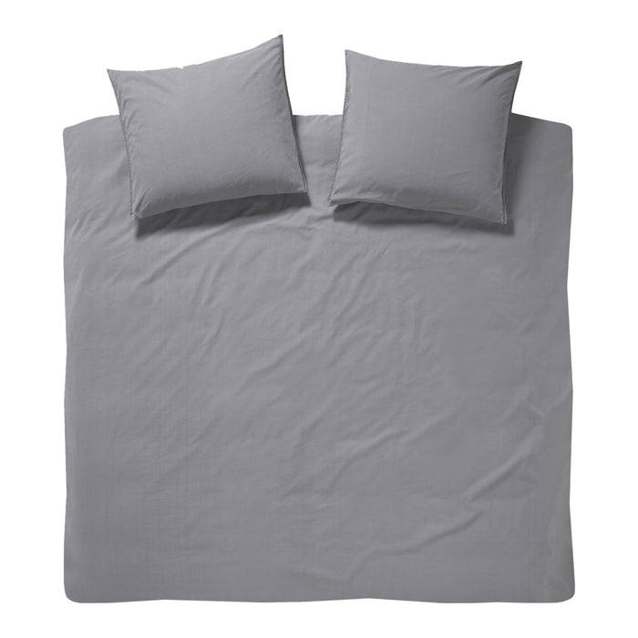 Damai Groove Dekbedovertrek 240 x 200/220 cm - Grijs