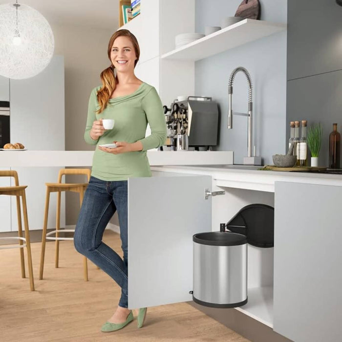 Hailo Vuilnisbak Zilver