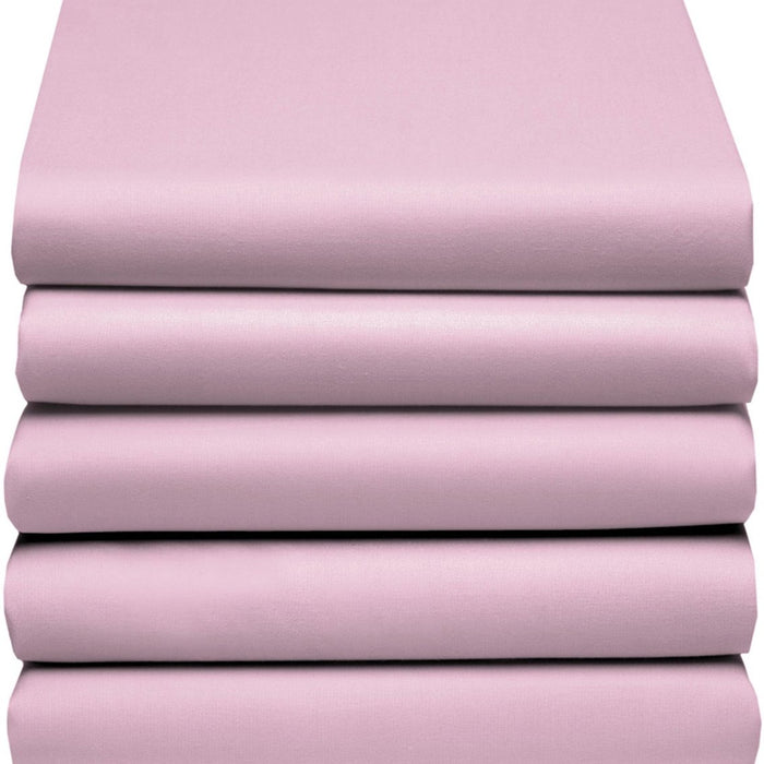 Cinderella topper hoeslaken (tot 15cm) - Katoen - 180x200cm - Roze