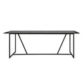 WOOOD Silas Eettafel 220 x 90 cm - Black Night