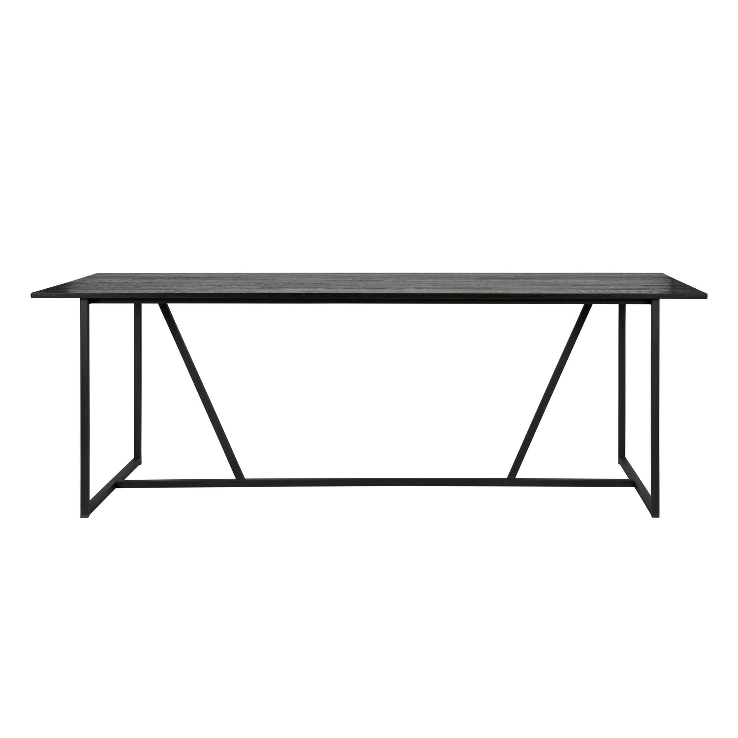 WOOOD Silas Eettafel 220 x 90 cm - Black Night