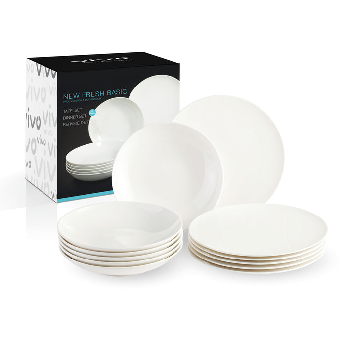 Vivo New Fresh Basic Tafel Serviesset 12-delig