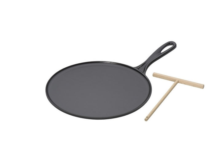 Le Creuset Pannenkoekenpan Ø 27 cm + Spatel + Beslagverdeler