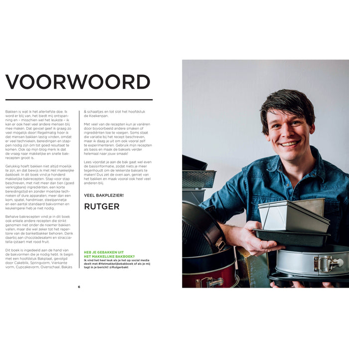 Het makkelijke bakboek - Rutger van den Broek