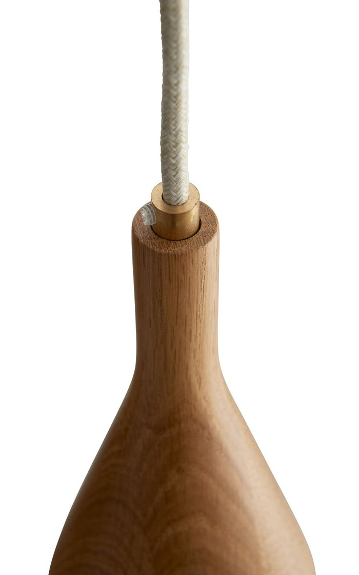 Hollands Licht Timber hanglamp small eiken