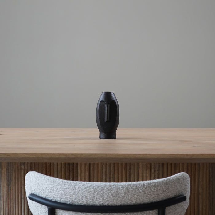 QUVIO Vaas - Abstract - Zwart