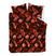 Ambiante Cordyline Dekbedovertrek 240 x 200/220 cm - Rood
