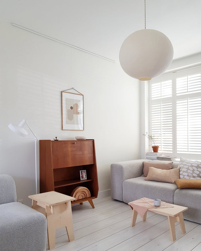 4X6 SOFA X6 modulaire bank D links beige melange - 285 cm