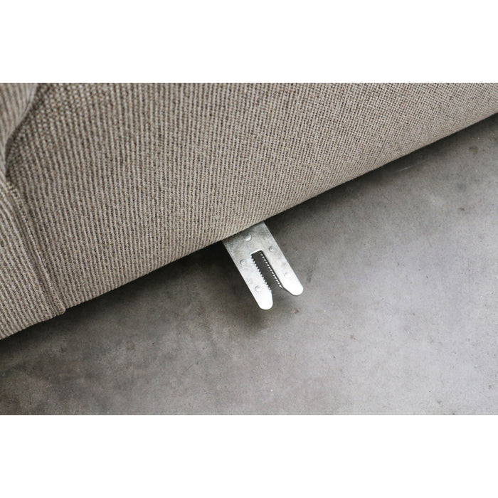 4X6 SOFA X6 modulaire bank D links beige melange - 285 cm