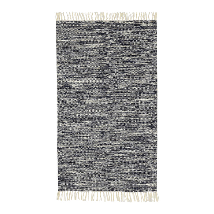 Ferm Living Melange Vloerkleed 60 x 100 cm - Donkerblauw