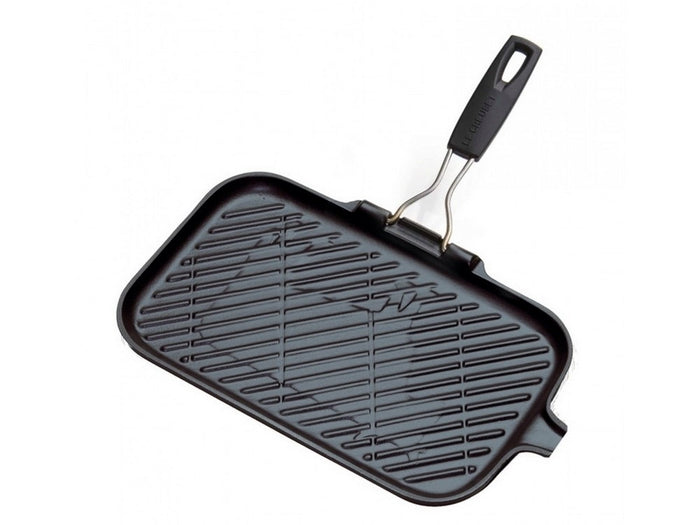 Le Creuset Rechthoekige grill met inklapbaar handvat