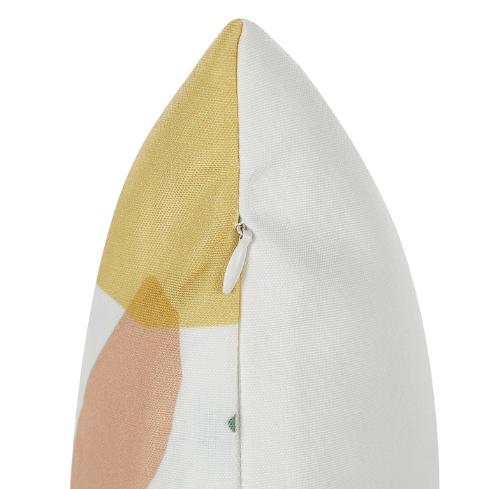 Beliani - TEGEA - Tuinkussen set van 2 - Multicolor - Polyester