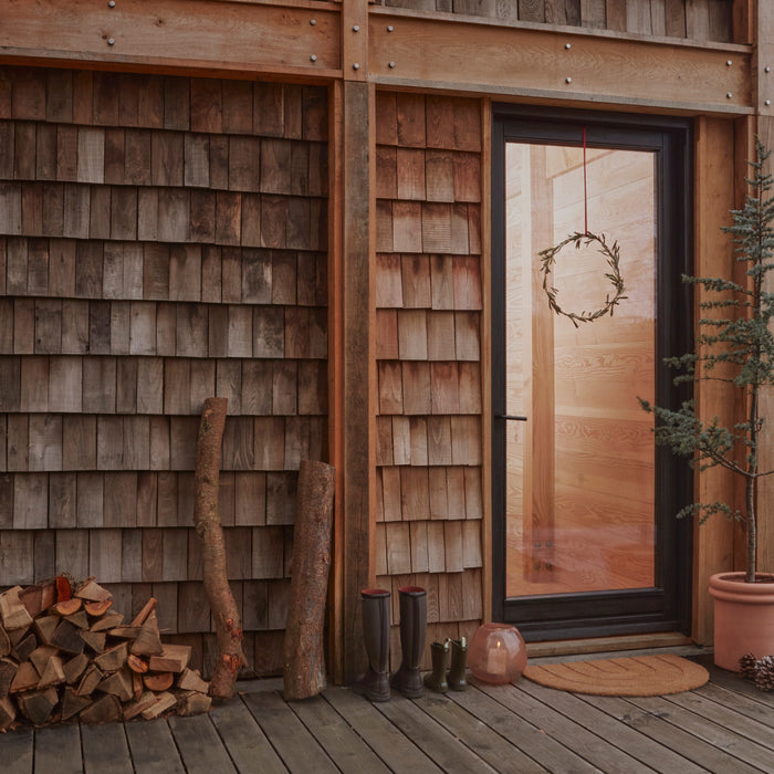 OYOY Lasi Vaas Medium - Taupe