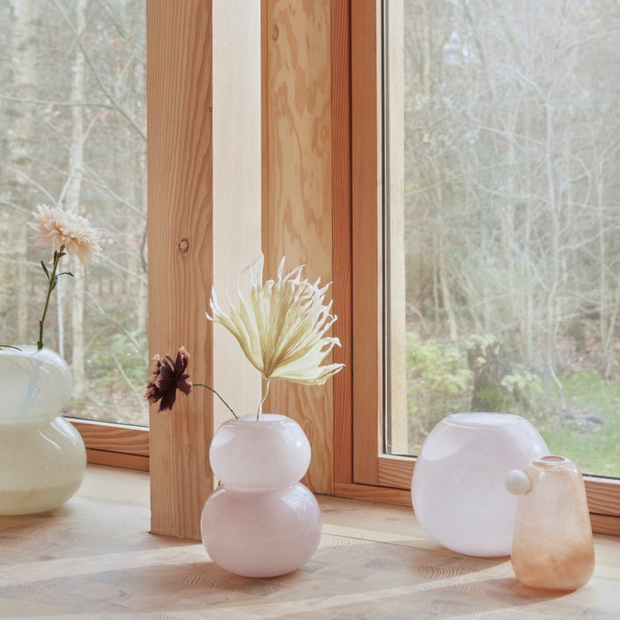 OYOY Lasi Vaas Medium - Rose