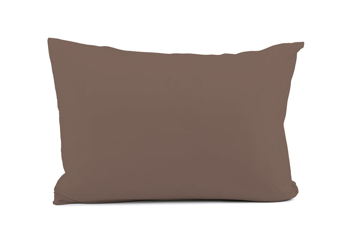 Elegance Kussensloop Hotelsluiting Percal Katoen taupe