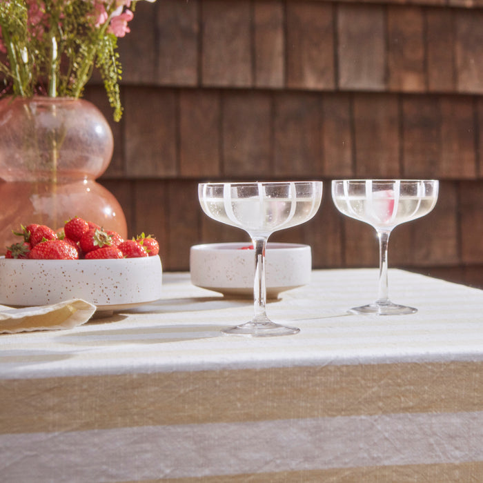 OYOY Lasi Vaas Small - Taupe