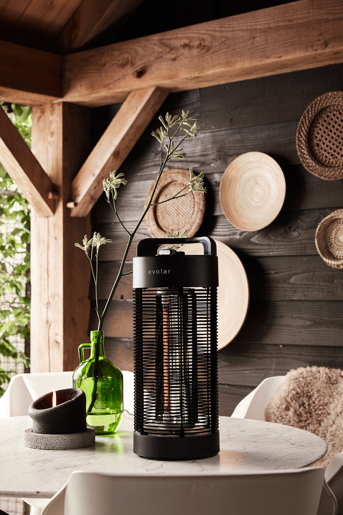 Evolar EVO-HD55 elektrische terrasverwarmer 600|1200W zwenkbaar 360º