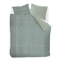 Ambiante Faas Dekbedovertrek 200 x 200/220 cm - Grijs groen
