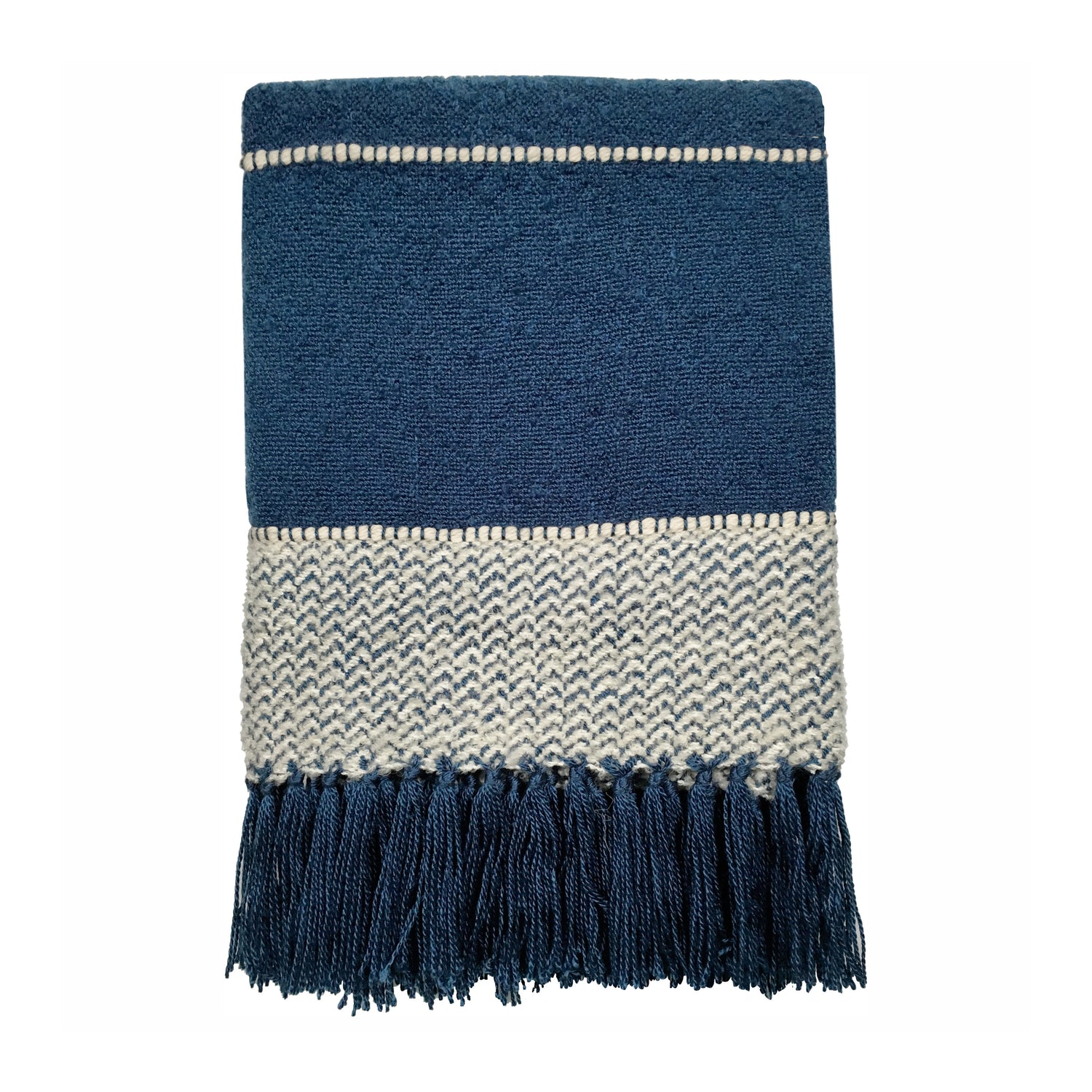 Malagoon Sahara Dark Blue Plaid 125 x 150 cm