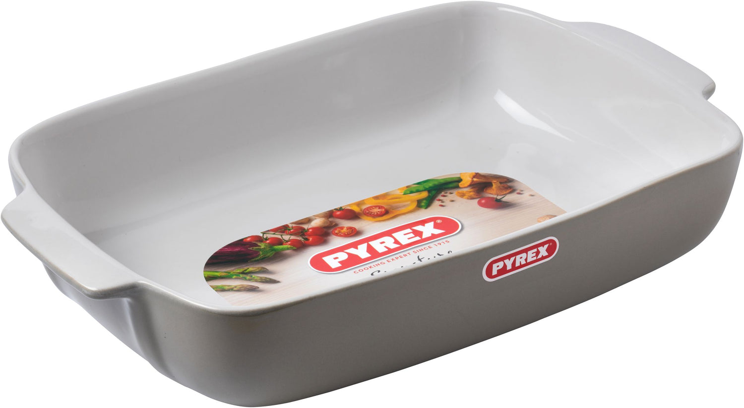 Ovenschaal Rechthoek, Grijs, 35 x 25 cm - Pyrex | Signature