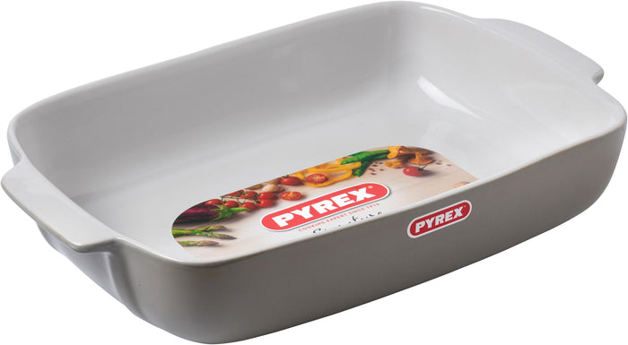 Ovenschaal Rechthoek, Grijs, 35 x 25 cm - Pyrex | Signature